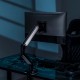 AISENS Soporte De Mesa RGB Gaming Contrapeso Giratorio E Inclinable Para Monitor/TV