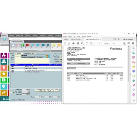 Gestion para PYMES Version Completa Licencia Electronica Caja