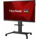 Viewsonic VB-STND-002 soporte para pantalla de señalización 2,18 m (86'') Negro