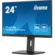 iiyama ProLite XUB2497HSN-B2 pantalla para PC 60,5 cm (23.8) 1920 x 1080 Pixeles Full HD LED Negro