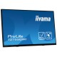 iiyama ProLite T2755QSC-B1 pantalla para PC 68,6 cm (27'') 2560 x 1440 Pixeles Full HD LCD Pantalla táctil Negro