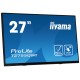 iiyama ProLite T2755QSC-B1 pantalla para PC 68,6 cm (27'') 2560 x 1440 Pixeles Full HD LCD Pantalla táctil Negro