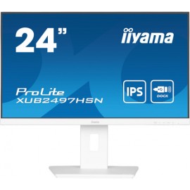 iiyama ProLite XUB2497HSN-W2 pantalla para PC 60,5 cm (23.8) 1920 x 1080 Pixeles Full HD LED Blanco