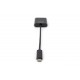 Digitus DN-3027 adaptador de cable USB Type-C USB Type-C + RJ-45 Negro