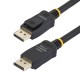 StarTech.com Cable DisplayPort 1.2 4K 60Hz de 2m - Cable DP UHD con Pestillos