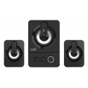 8434847070933 conjunto de altavoces 11 W PC/ordenador portátil Negro 2.1 canales 6 W