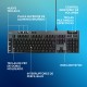 Logitech G Teclado mecánico para gaming con cable de perfil bajo G915 X, teclas de PBT