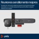 POLY Barra de vídeo USB Studio R30 con control remoto Bluetooth y base de acoplamiento HP USB-C G5 (ABB)