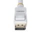 StarTech.com Cable DisplayPort 1.2 Certificado VESA Blanco de 1,8m - Cable DP 1.2