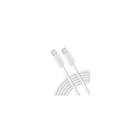 CABLE ANKER 322 USB-C TO USB-C CABLE NYLON 3M 60W WHITE