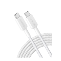 CABLE ANKER 322 USB-C TO USB-C CABLE NYLON 3M 60W WHITE