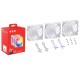 XPG VENTO 120 ARGB PWM Carcasa del ordenador Ventilador 12 cm Blanco 3 pieza(s)