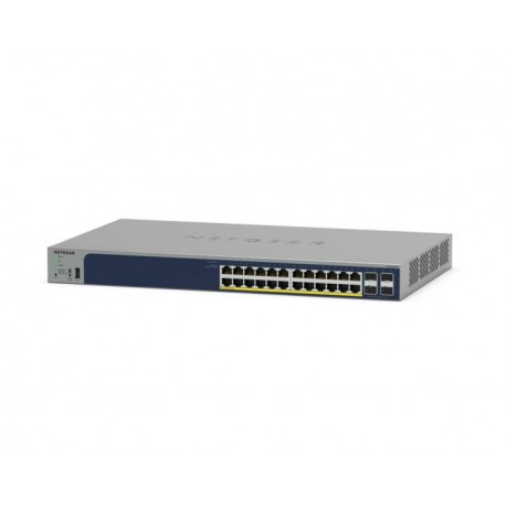 GS728TPP Gestionado L2/L3/L4 Gigabit Ethernet (10/100/1000) Energía sobre Ethernet (PoE) Gris