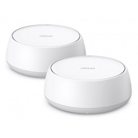 DECO BE25(2-PACK) sistema Wi-Fi Mesh (Wi-Fi en malla) Doble banda (2,4 GHz / 5 GHz) Wi-Fi 7 (802.11be) Blanco Interno