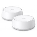 DECO BE25(2-PACK) sistema Wi-Fi Mesh (Wi-Fi en malla) Doble banda (2,4 GHz / 5 GHz) Wi-Fi 7 (802.11be) Blanco Interno