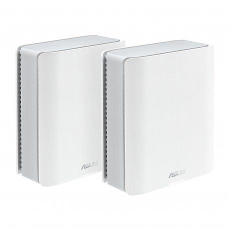 ASUS ZenWiFi BT8 (2-pack) Tribanda (2.4 GHz / 5 GHz / 6 GHz) Wi-Fi 7 (802.11be) Blanco 3 Interno