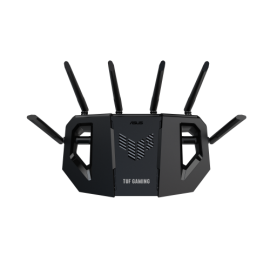 ASUS TUF Gaming BE6500 (TUF-BE6500) router inalámbrico 2.5 Gigabit Ethernet Doble banda (2,4 GHz / 5 GHz) Negro