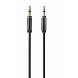 Gembird CCAP-444-1M cable de audio 3,5mm Negro