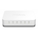 GO-SW-5G No administrado Gigabit Ethernet (10/100/1000) Blanco