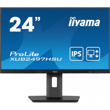 iiyama XUB2497HSU-B2 pantalla para PC 60,5 cm (23.8) 1920 x 1080 Pixeles Full HD LED Negro