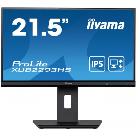 iiyama ProLite XUB2293HS-B3 pantalla para PC 54,6 cm (21.5'') 1920 x 1080 Pixeles Full HD LED Negro