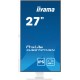 iiyama ProLite XUB2797HSN-W2 pantalla para PC 68,6 cm (27) 1920 x 1080 Pixeles Full HD LED Blanco