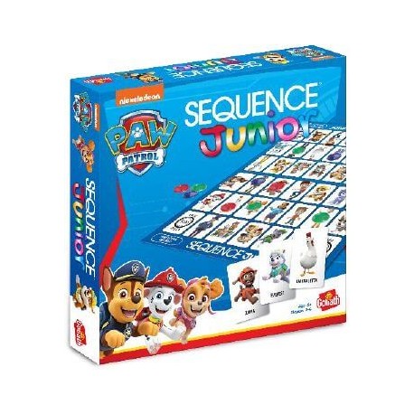 Juego de mesa sequence patrulla canina