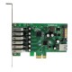 StarTech.com Adaptador tarjeta PCI Express de 7 puertos USB 3.0 con perfil bajo o completo PEXUSB3S7