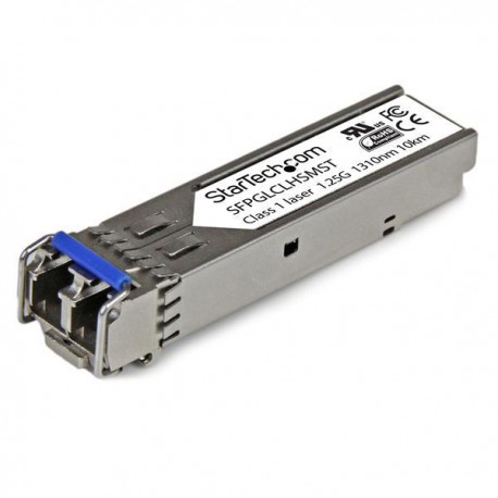 StarTech.com  Transceptor Transceiver Fibra Monomodo Gigabit SFP 1310nm SM LC Mini GBIC Compatible Cisco